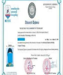 Buy Degree From the Institute of Technology of Cambodia