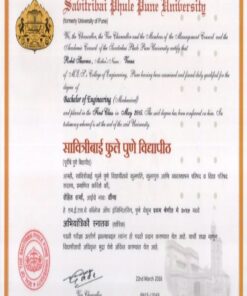 Buy college degree from The Savitribai Phule Pune University