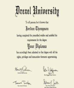 Buy college degree from The Drexel University