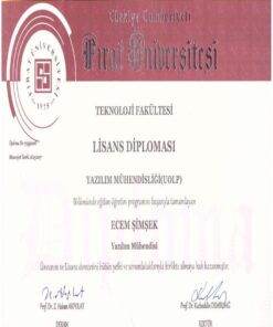 Buy college degree from the Firat Üniversitesi