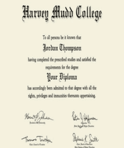 Buy college degree from The Harvey Mudd College