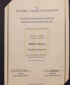 Buy college degree from the Istanbul Teknik Üniversitesi