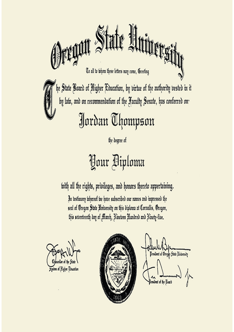 Buy Diploma Online - buy professorship degree from the oregon state university buy college degree from the oregon state university