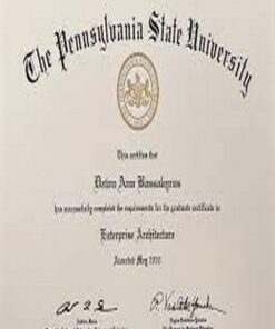 Buy college degree from The  Penn State University
