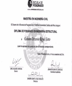 Buy college degree from the Pontificia Universidad Católica del Perú