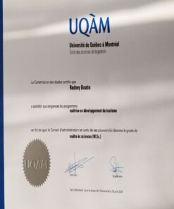 Buy college degree from The Université du Québec