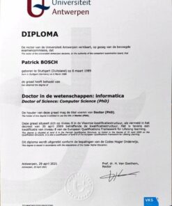 Buy college degree from the Universiteit Antwerpen