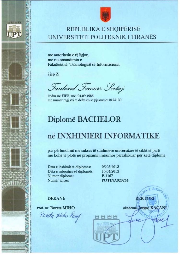 Buy Diploma Online - buy professorship degree from the universiteti i tiranës buy college degree from the universiteti i tiranës