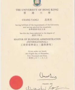 Buy college degree from The University of Hong Kong