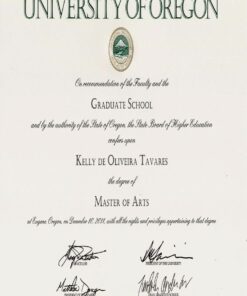 Buy college degree from The University of Oregon