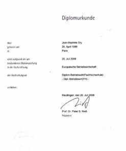 Buy college degree from The Hochschule Reutlingen